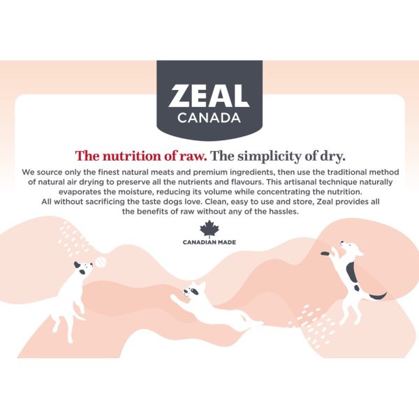 Zeal Canada Gently Air-Dried Beef Recipe Dry Dog Food 1lb Online Hot Sale