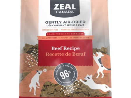 Zeal Canada Gently Air-Dried Beef Recipe Dry Dog Food 1lb Online Hot Sale