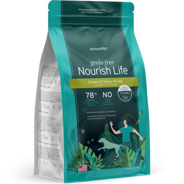 TRIAL SPECIAL UP TO $8 OFF : Nurture Pro Nourish Life Grain-Free Dry Dog Food 0.6lb Online Sale