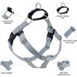 2 Hounds Design Freedom No-Pull Dog Harness & Leash - Silver For Cheap