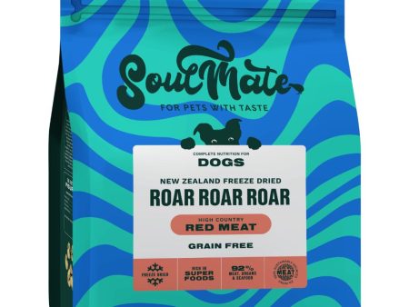 SoulMate Roar Roar Roar New Zealand Red Meat Grain Free Freeze Dried Dog Food For Cheap