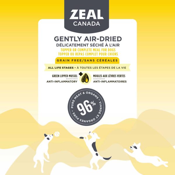 Zeal Canada Gently Air-Dried Chicken Recipe Dry Dog Food 1lb Discount