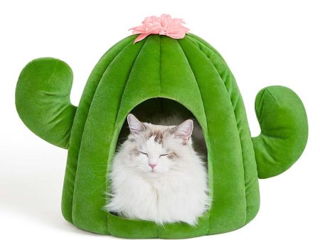 VETRESKA Oasis Cactus Bed For Cats & Dogs Cheap