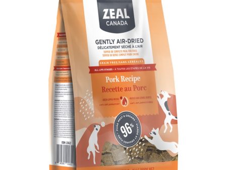 Zeal Canada Gently Air-Dried Pork Recipe Dry Dog Food 1lb Supply