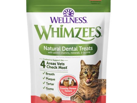 Whimzees Chicken & Salmon Flavour Dental Cat Treats Online Hot Sale