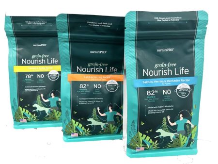 TRIAL SPECIAL UP TO $8 OFF : Nurture Pro Nourish Life Grain-Free Dry Dog Food 0.6lb Online Sale