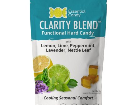 Clarity Blend™ Functional Hard Candy, Seasonal Support, Organic Lemon, Lime, Peppermint, Lavender, Nettle Leaf Gluten-Free, Non-GMO, Vegan Discount