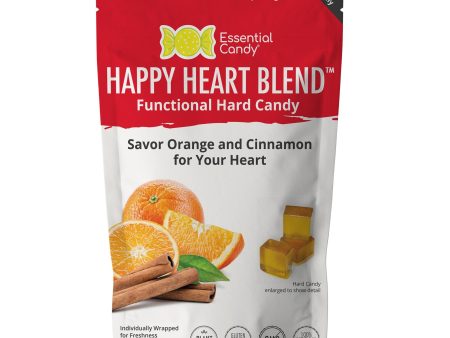 Happy Heart Blend Functional Hard Candy, Heart Friendly Goodness, Orange and Cinnamon on Sale