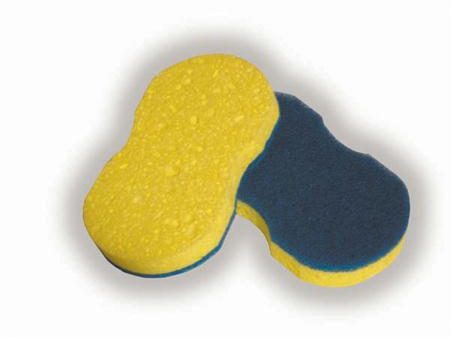 Advantage Cool Blue Contour Scrubber Sponge For Cheap