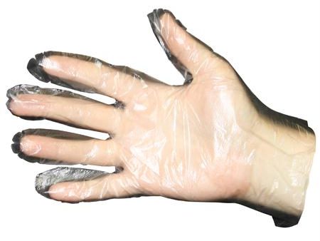 Impact Disposable Polyethylene General Purpose Gloves(Small) For Sale