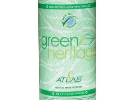 Atlas Green Heritage Kitchen Roll Towel(85 ct.) For Cheap