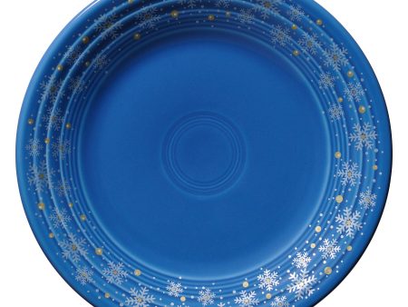 Snowflake Classic Rim 9 Inch Luncheon Plate For Cheap