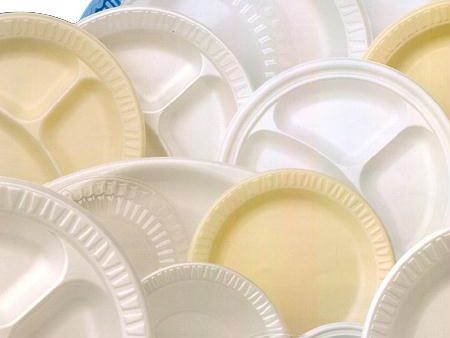 Dart Quiet Classic Foam Plastic Dinnerware-White(6  Plate) Online now