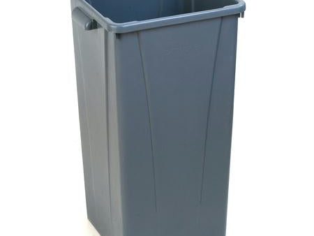 Carlisle Centurian 23 Gal. Tall Square Trash Can-Gray Sale