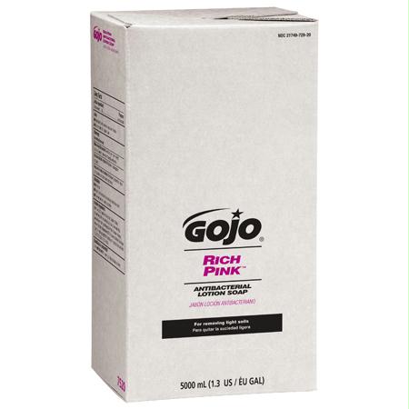 GOJO Rich Pink Antibacterial Lotion Soap(5000 mL PRO? TDX?) Online now