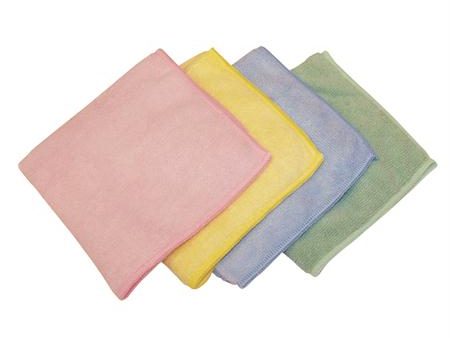 12  x 12  Microfiber Cloths-Blue For Discount