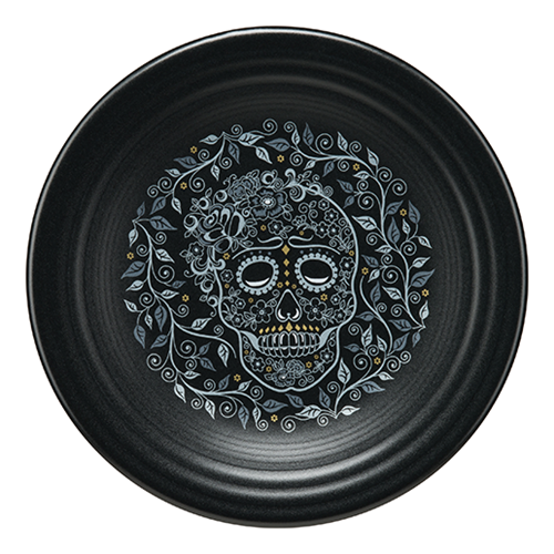 SKULL AND VINE Classic Rim 9 Inch Luncheon Plate Cheap