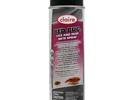 Claire Bed Bug, Lice Dust Mite Killer(16 oz Net Wt.) Online