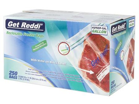 Inteplast Double Zipper Reclosable Freezer Bag(Gal.) Online