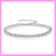 【2-14#】Tennis bracelet for female male in daily anniversary birthday For Discount