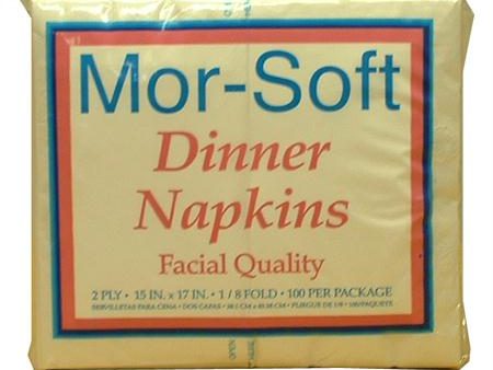 Morcon Mor-Soft 2 Ply Dinner Napkin(15  x 17 ) Fashion