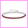 【2-14#】Tennis bracelet for female male in daily anniversary birthday For Discount