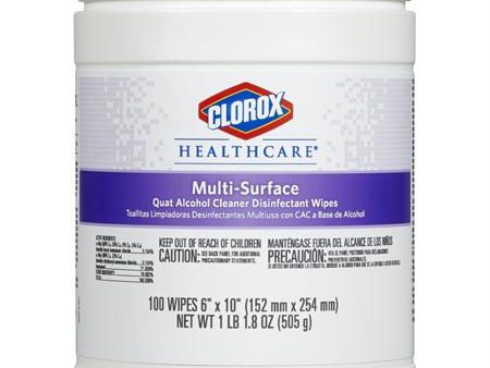 Clorox Healthcare Multi-Surface Cleaner Disinfectant Wipe(100 ct.) For Cheap