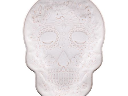 SKULL AND VINE Embossed Plate For Sale