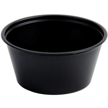 Black Portion Cups(2 oz.) on Sale