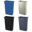 Carlisle Trimline Waste Containers - 23 Gal-Blue(23 Gal.) For Discount