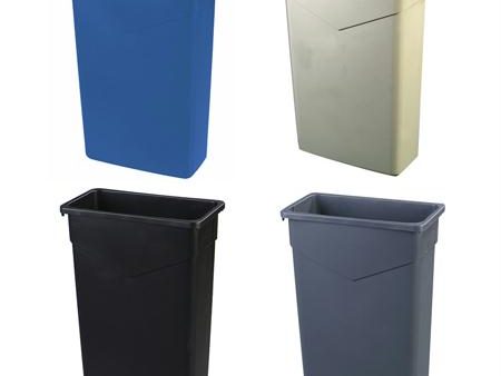 Carlisle Trimline Waste Containers - 23 Gal-Blue(23 Gal.) For Discount