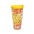 Fiesta® Calypso Sunny 24 oz Tumbler with Yellow Lid Sale