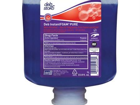 deb stoko InstantFOAM Non-Alcohol Foam Hand Sanitizer(1 L Cartridge) Online