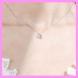 【3-40#】Dynamic Heart Necklace  for beautiful female elegant anniversary birthday meaningful daily Discount