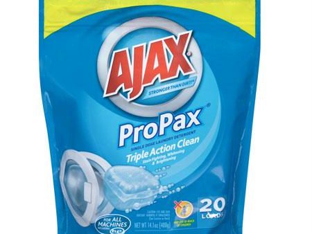 Ajax Single Dose ProPax Powder Laundry Detergent Fashion