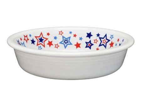 Americana Stars Classic Rim 6 7 8 Inch Cereal Bowl 19 OZ Cheap