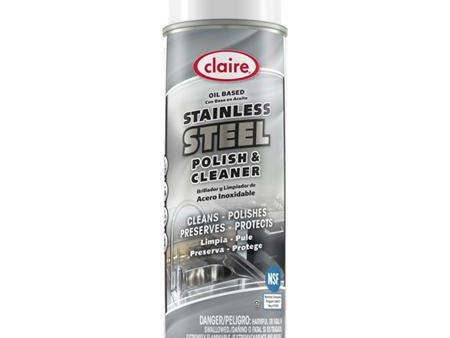 Claire Stainless Steel Polish & Cleaner(15 oz. Net Wt.) For Sale