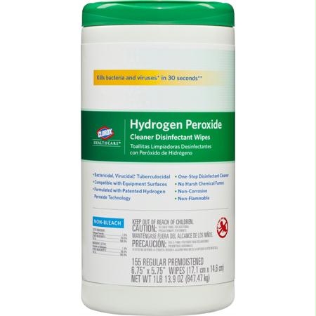 Clorox Healthcare Hydrogen Peroxide Clinical Wipe(155 ct.) Online