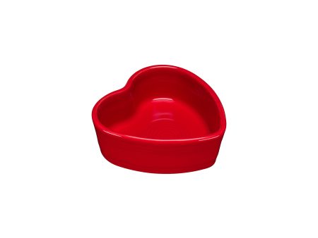 Fiesta 7 OZ Heart Shaped Ramekin 4 1 2 Inch For Sale