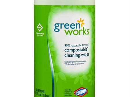 Clorox Green Works Natural Compostable Wipe(62 ct.) Online