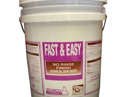 Starco Fast & Easy No Rinse Finish Emulsifier(5 Gal. Pail) For Discount