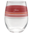 15 oz. Fiesta® Edgeline Sunset Horizon Stemless Wine – Set of 4 Online