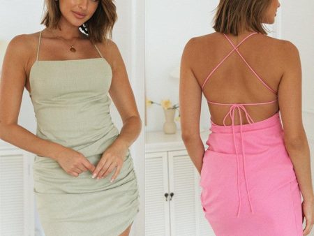 Women s New Halter Neck Back For Sale