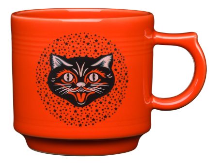 Black Cat 16 OZ Stackable Mug For Cheap