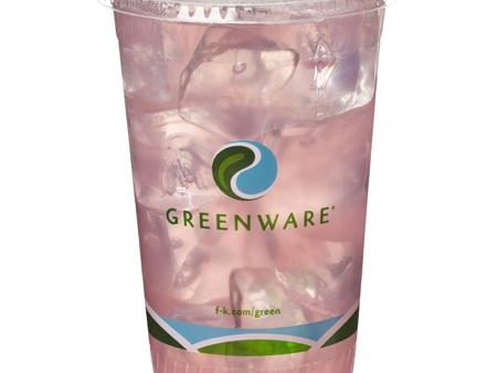 Fabri-Kal Greenware Cold Drink Cups-Clear(20 oz.) Cheap