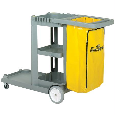 Continental Janitor Carts-Gray on Sale