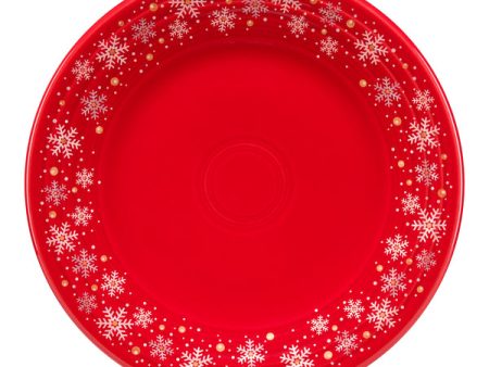 Snowflake Classic Rim 10 1 2 Inch Dinner Plate Online Hot Sale