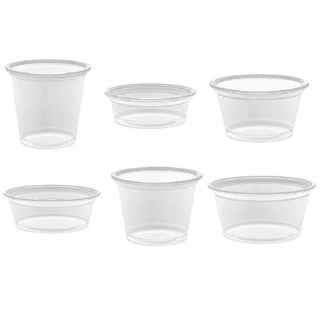 Dart Conex Portion Containers & Lids-Clear(Lid For 1 1-2 oz - 2 1-2 oz.) on Sale