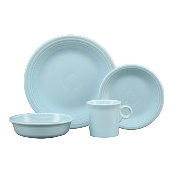 Classic Rim 4-Piece Place Setting, Service for 1 Fashion