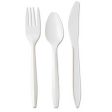 Medium Weight Cornstarch Cutlery-White(Knife) Discount